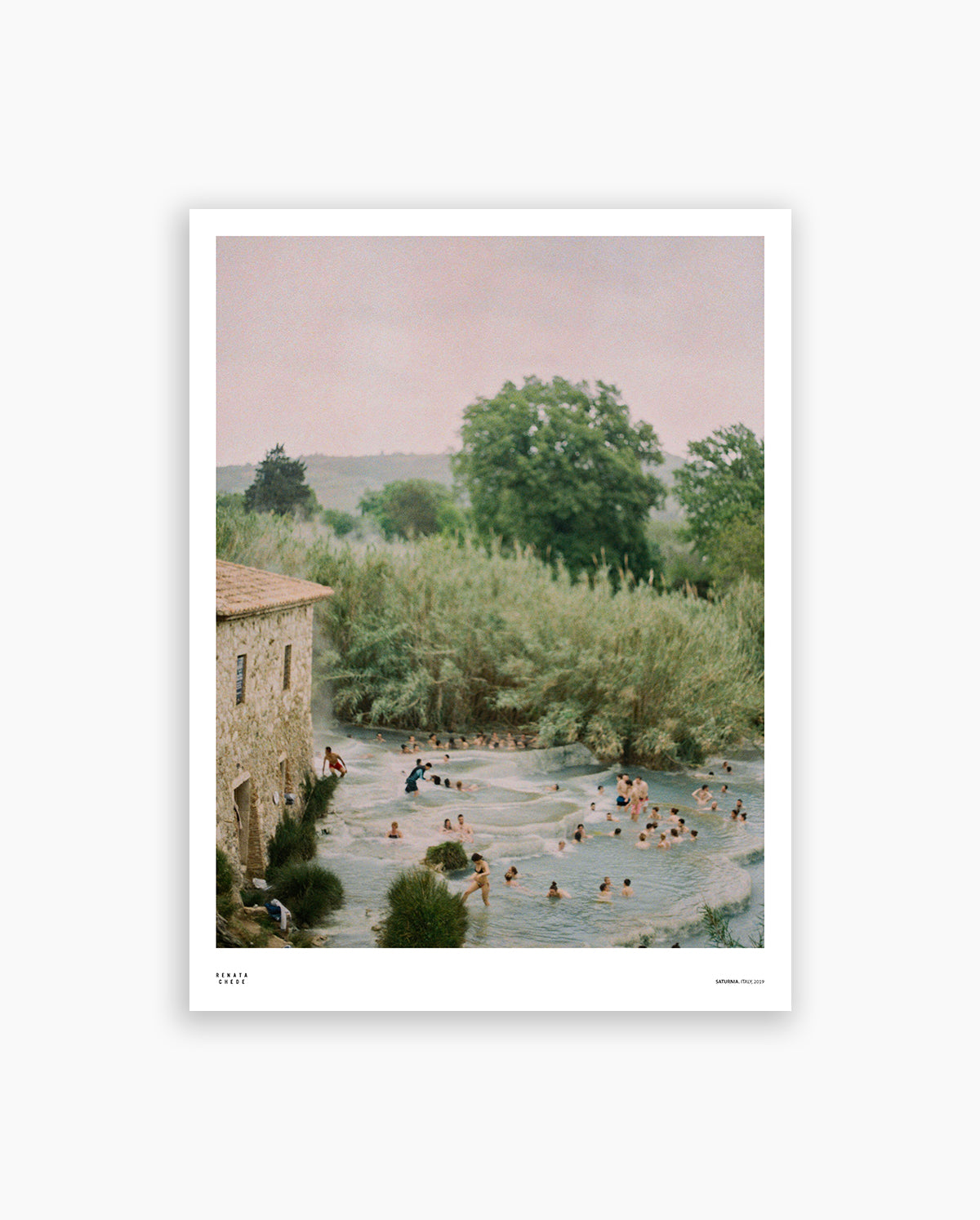 Poster: Saturnia. Italy, 2019